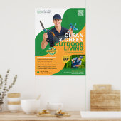 Poster Services de jardin professionnels, Paysage (Cuisine)