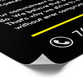 Poster Services de réparation automatique (Coin)