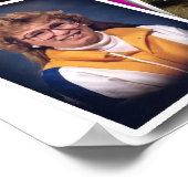 Poster Services d'inscription Capella Parti des années 80 (Coin)