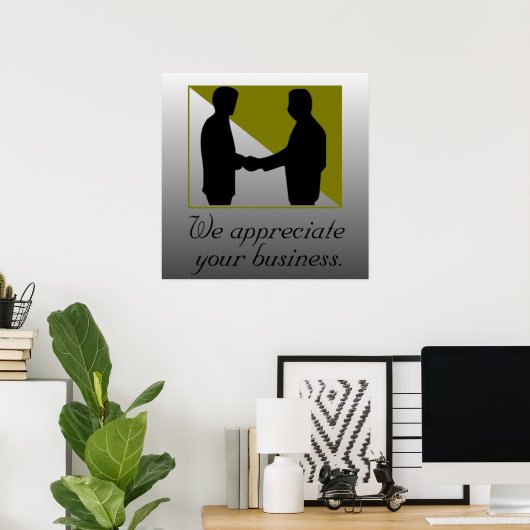 Poster Services professionnels Imprimer (Bureau à domicile)