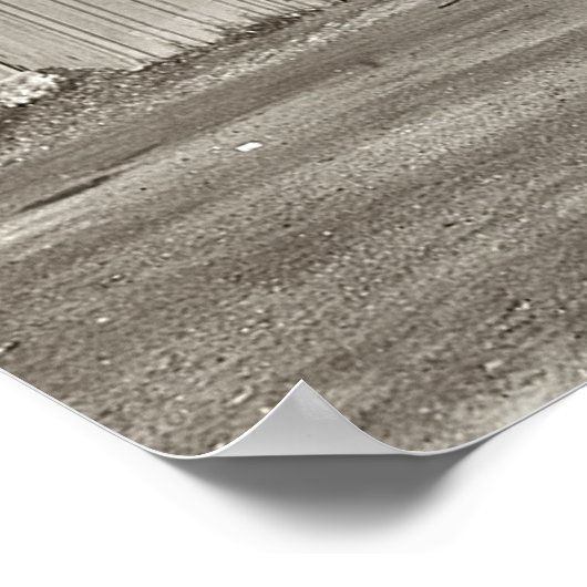 Poster  servicestation (Hoek)