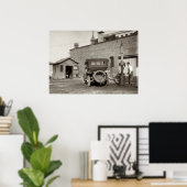 Poster servicestation (Thuiskantoor)