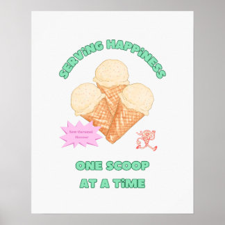 Poster Serving Happiness