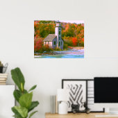 Poster Servir le Seigneur avec joie (Bureau à domicile)