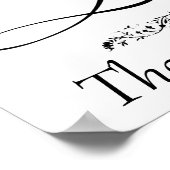 Poster Servir le Seigneur personnalisé (Coin)