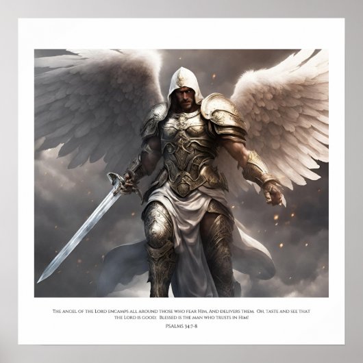 Poster Ses anges nous protègent où que nous allions ! (Devant)