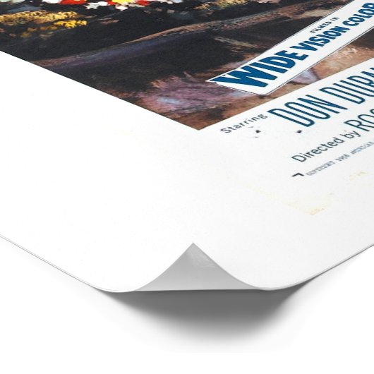 Poster Ses dieux du récif de requin (Coin)