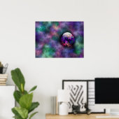 Poster Ses matériaux brillants (Bureau à domicile)