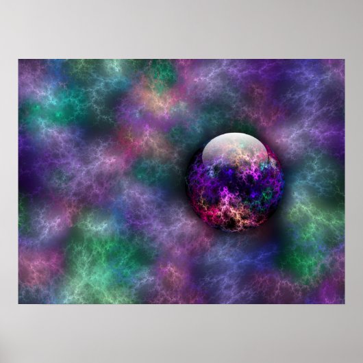 Poster Ses matériaux brillants (Devant)