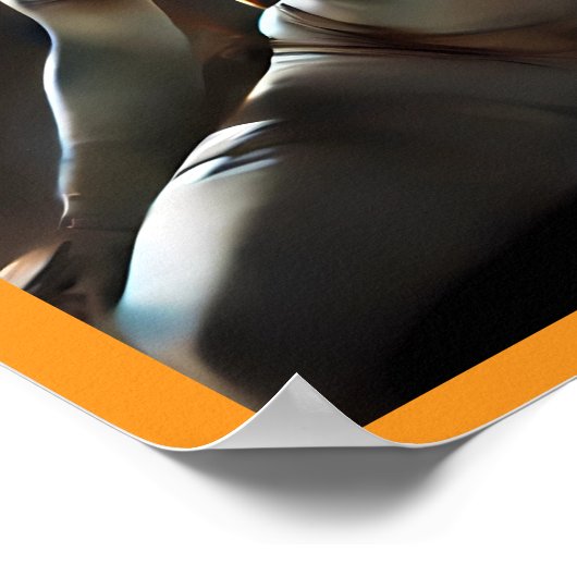 Poster Ses rayures de tigre (Coin)