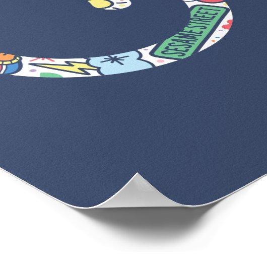 Poster Sésame Sésame | Logo Doodle (Coin)