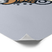 Poster Sésame Sésame | Oscar the Grouch Doodle Heart (Coin)