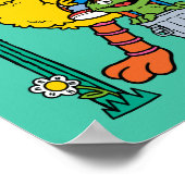 Poster Sesame Street Characters & Street Sign (Coin)