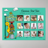 Poster Sesame Street Characters & Street Sign (Devant)