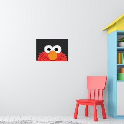 Poster Sesame Street | Elmo Big Face (Pépinière 1)