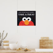 Poster Sesame Street - Elmo Chalkboard Prenez Une Offre (Cuisine)
