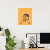 Poster Sesame Street | Ernie (Bureau à domicile)