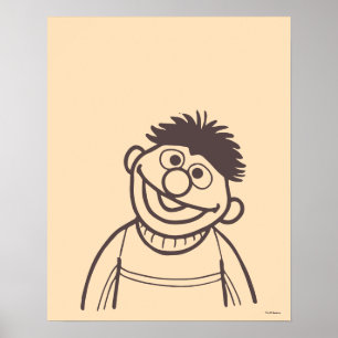 Poster Sesame Street Ernie