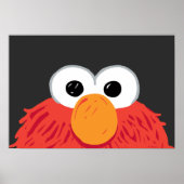 Poster Sesame Street | Gros visage d'Elmo (Devant)