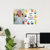 Poster Sesame Street Pals Confetti Photo Anniversaire (Bureau à domicile)