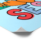 Poster Sesame Street | Rainbow Wave (Coin)