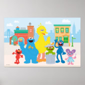 Poster Sesame Street | Scène de quartier (Devant)
