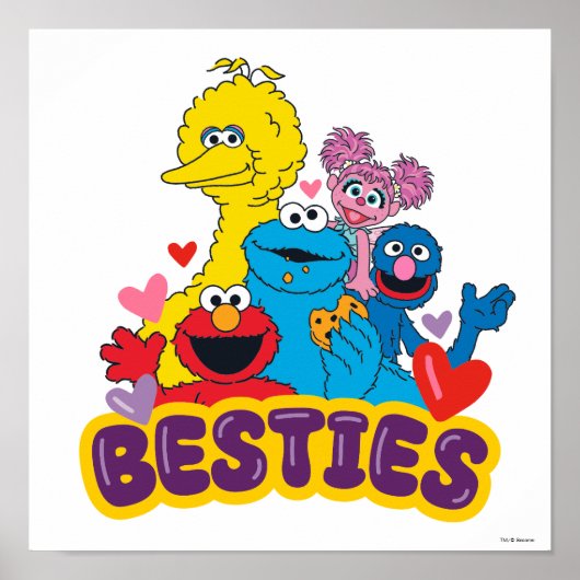 Poster Sesame Street Valentine Besoins (Devant)