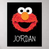 Poster Sesame Street | Visage d'Elmo (Devant)