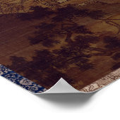 Poster Sesshu Toyo Paysage de quatre saisons - Automne (Coin)