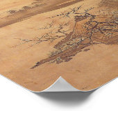 Poster Sesshu Toyo Paysage de quatre saisons - Printemps (Coin)