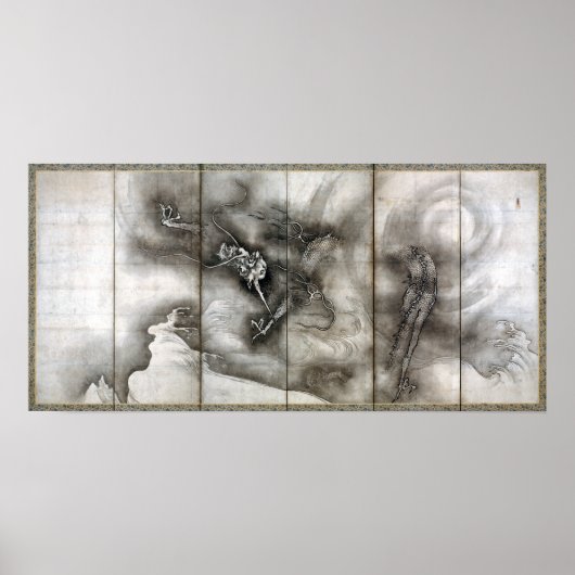 Poster Sesson Shūkei Dragon et Tiger (Devant)