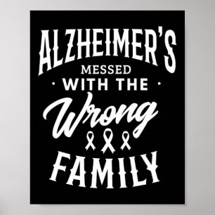 Poster S'est Heurté à La Mauvaise Famille Maladie De Heim