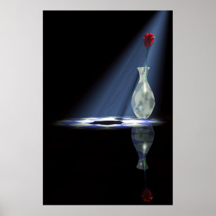 Poster s'est levé dans le vase 2
