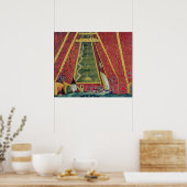 Poster Set Design pour 'Thamar', 1912 (Cuisine)