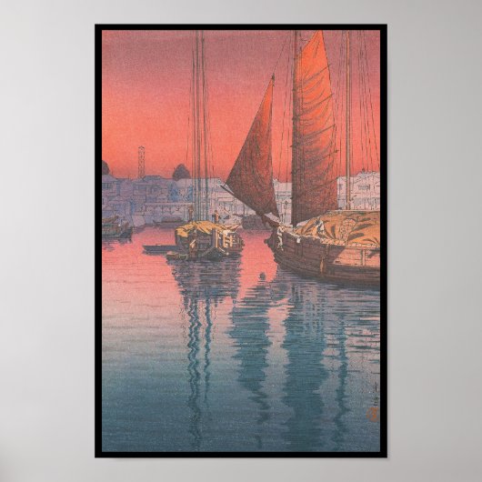 Poster Seto Inland Sea Tomonotsu Tsuchiya Koitsu (Devant)