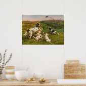 Poster Setter and Pups par Edmund Henry Osthaus (Cuisine)