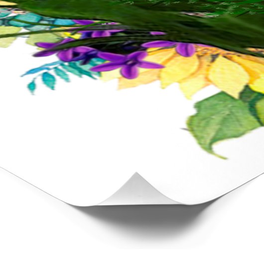 Poster Setter anglais (Coin)