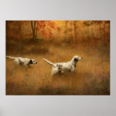 Poster Setters in a Field by Percival Leonard Rosseau (Devant)