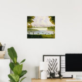 Poster Setting up Camp of the Naval Survey (Bureau à domicile)