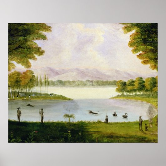 Poster Setting up Camp of the Naval Survey (Devant)