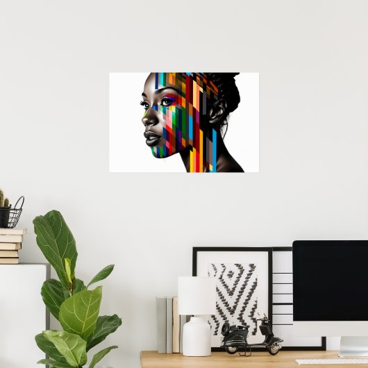 Poster Seul avec les pensées de Nyla (Bureau à domicile)