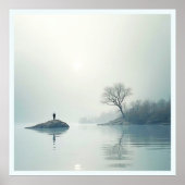 Poster Seul dans la conception de la fosse (Devant)