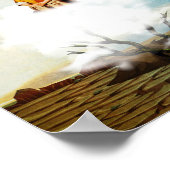 Poster seul dans le désert (Coin)