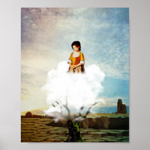 seul dans le désert