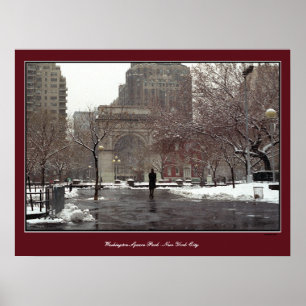 Poster Seul homme, copie d'affiche de New York City