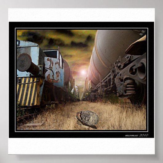 Poster seule au monde 7 (Devant)