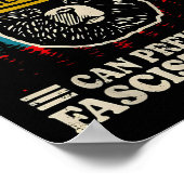 Poster Seule La Résistance Peut Empêcher Les Menteurs Fas (Coin)