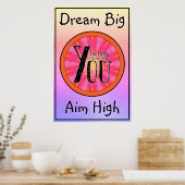 Poster Seule Limite : Citation Positive Du Texte Personna (Cuisine)