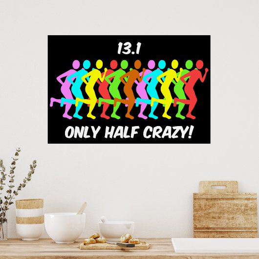 Poster seulement à moitié fou (Cuisine)