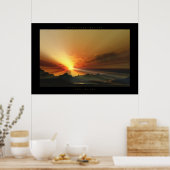 Poster seulement le soleil (Cuisine)